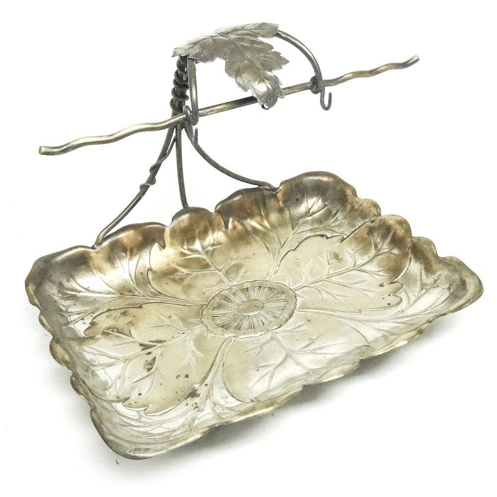 Art Nouveau platter from WMF, Germany, 1890s
