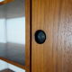Bookcase italian teak of the 1950s
