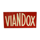 Plaque publicitaire en tôle Viandox