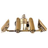 Space Age Multi Lights Ceiling Lamp in the Style of Stilnovo, Italy 1970's