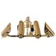 Space Age Multi Lights Ceiling Lamp in the Style of Stilnovo, Italy 1970's