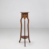 Art Deco console table in oak wood, France ca. 1930