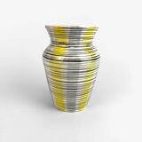 Alessio Tasca vase with geometric decoration from the 50s