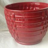 Tiled pot cover of St-Clement 1950s vintage