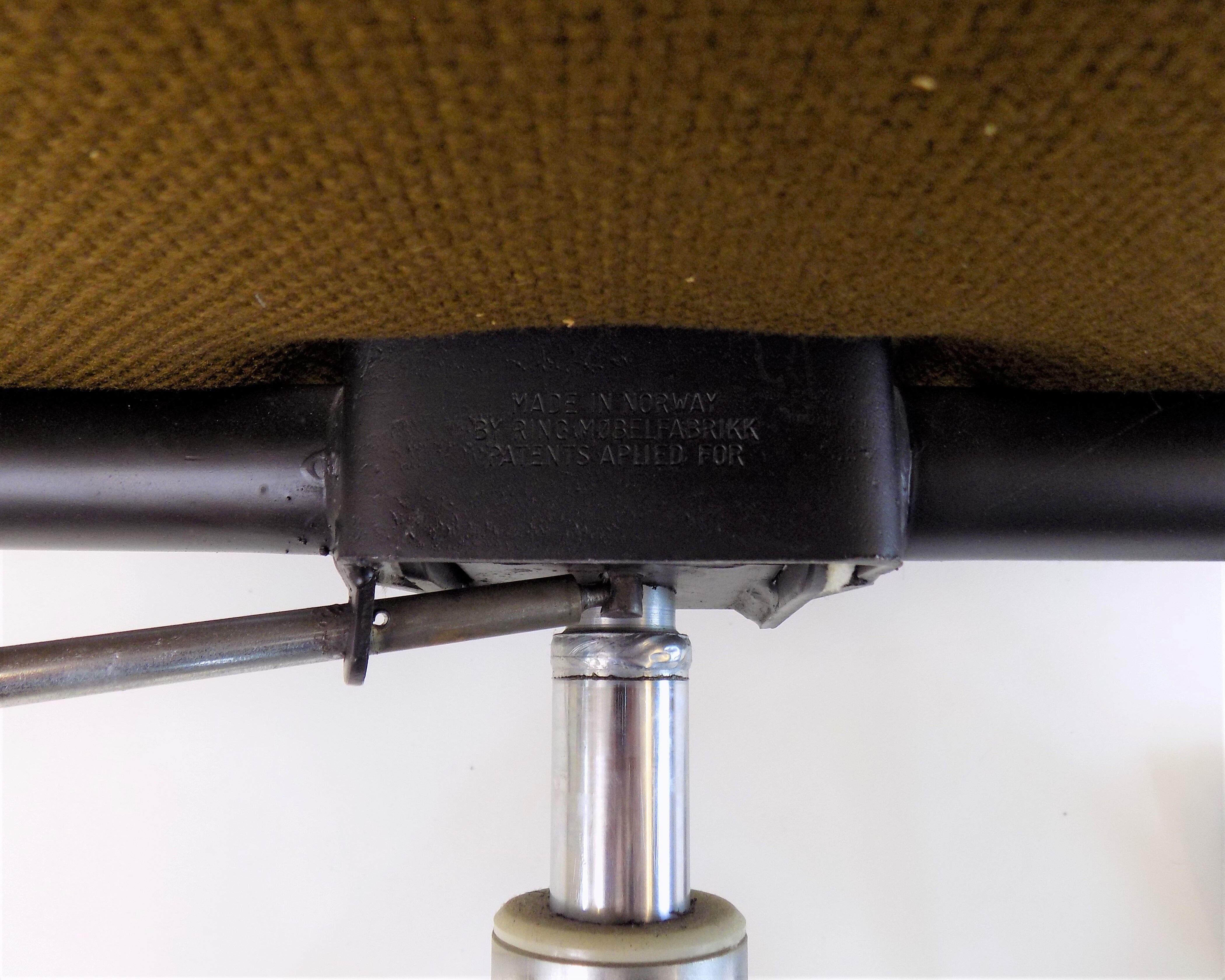 Ring Möbelfabrikk office chair from the 1960s