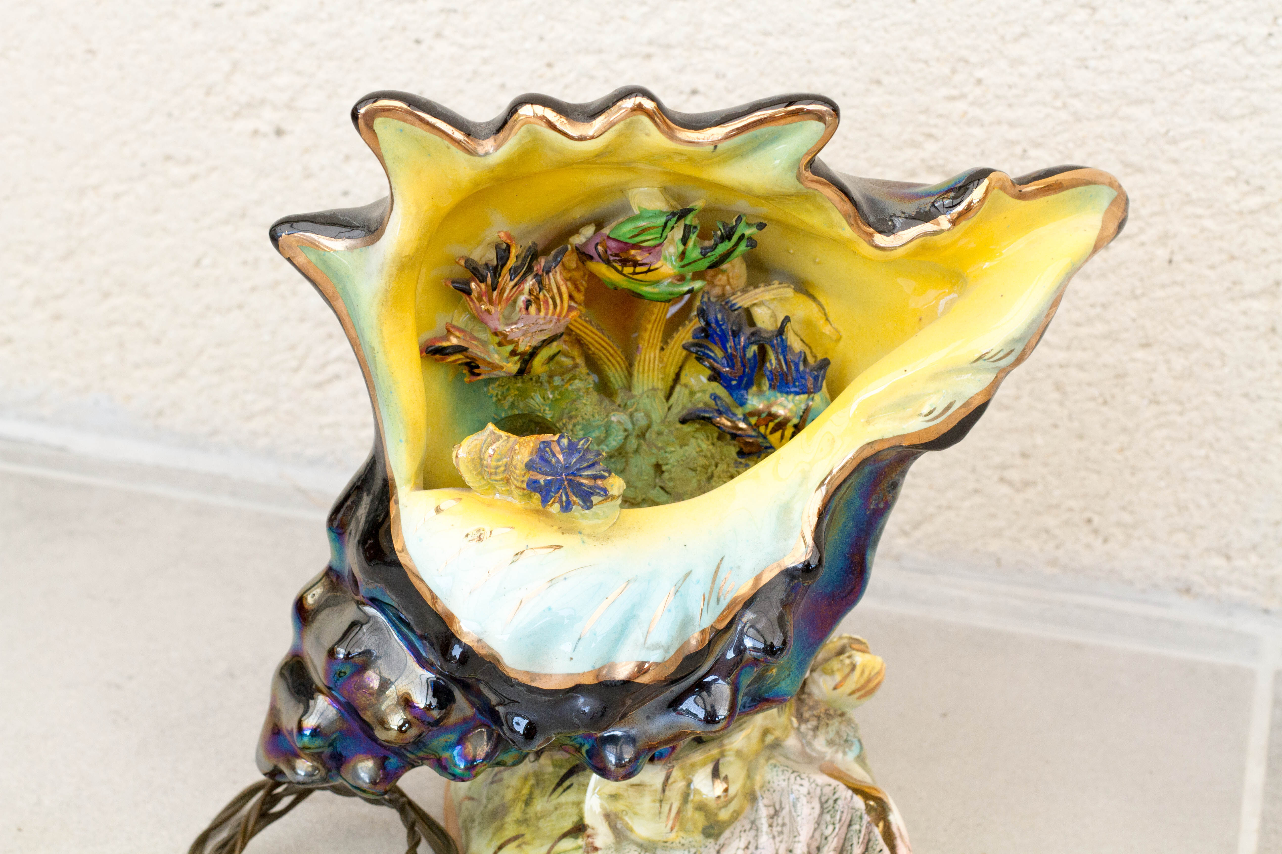 Monaco shell lamp from the 1950s