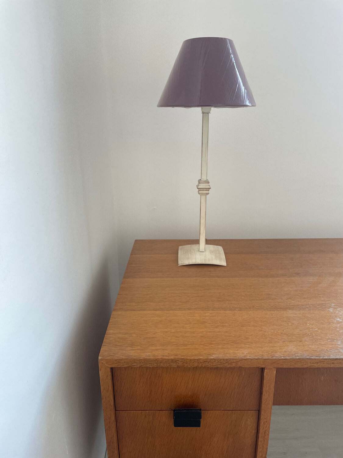 Vintage metal lamp 1980s