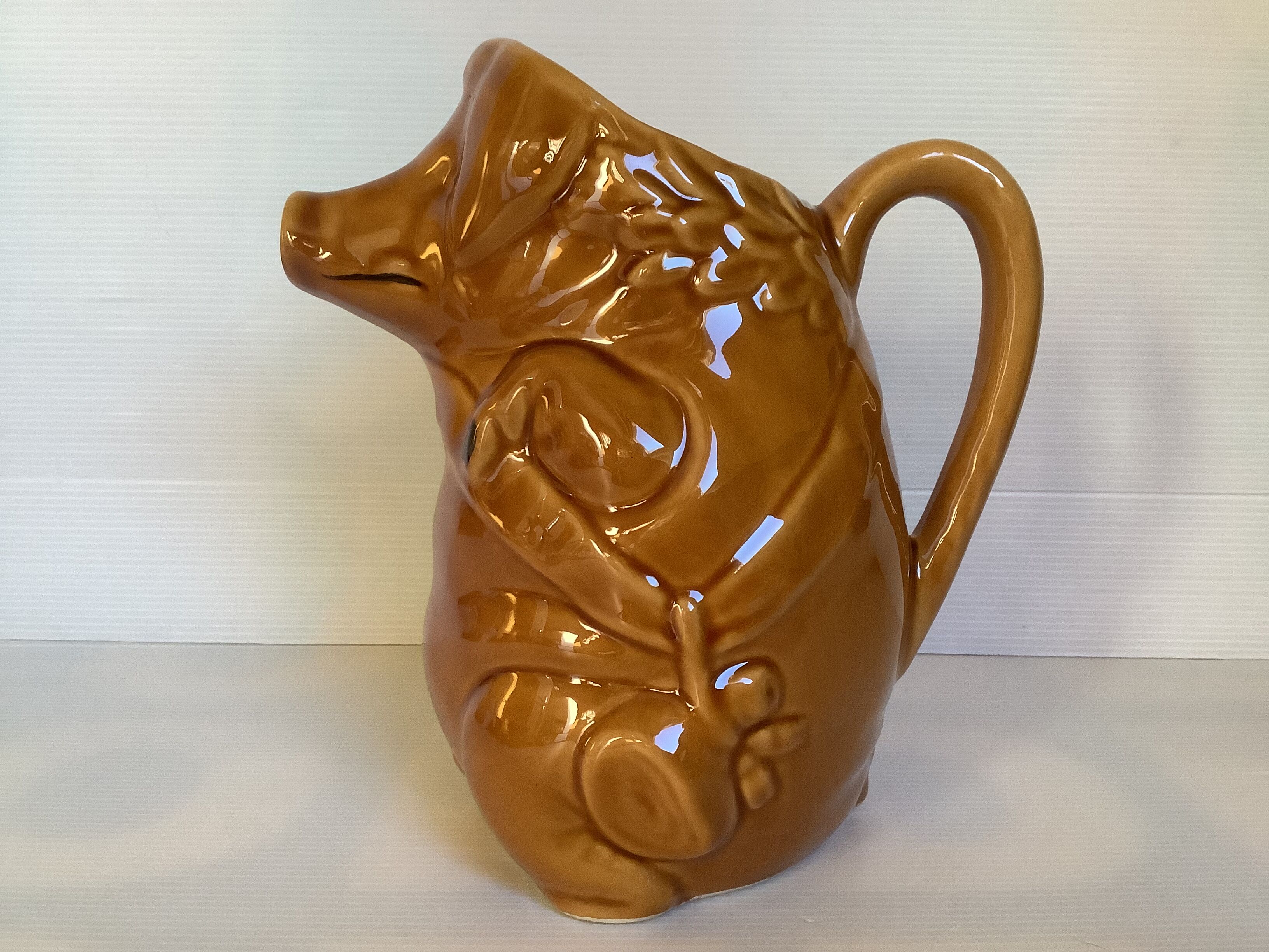 Ancient zoomorphic pig jug