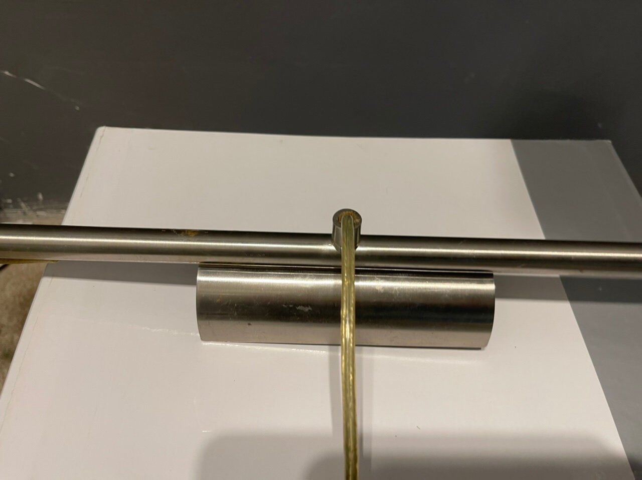 Italian midcentury murano glass lamp