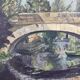 Tableau HST "Melun - Le pont de l'Almont"