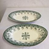 Old raviers, small dishes oval armer