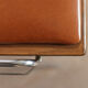 Jomain Baumann chairs, cognac leather seat, circa 1960