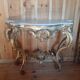 Console bois doré époque Louis XV