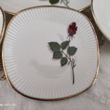 Ensemble 5 pièces pour apéritif en porcelaine Bavaria