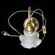 Ancienne lampe de chevet col de cygne– style Hollywood Regency