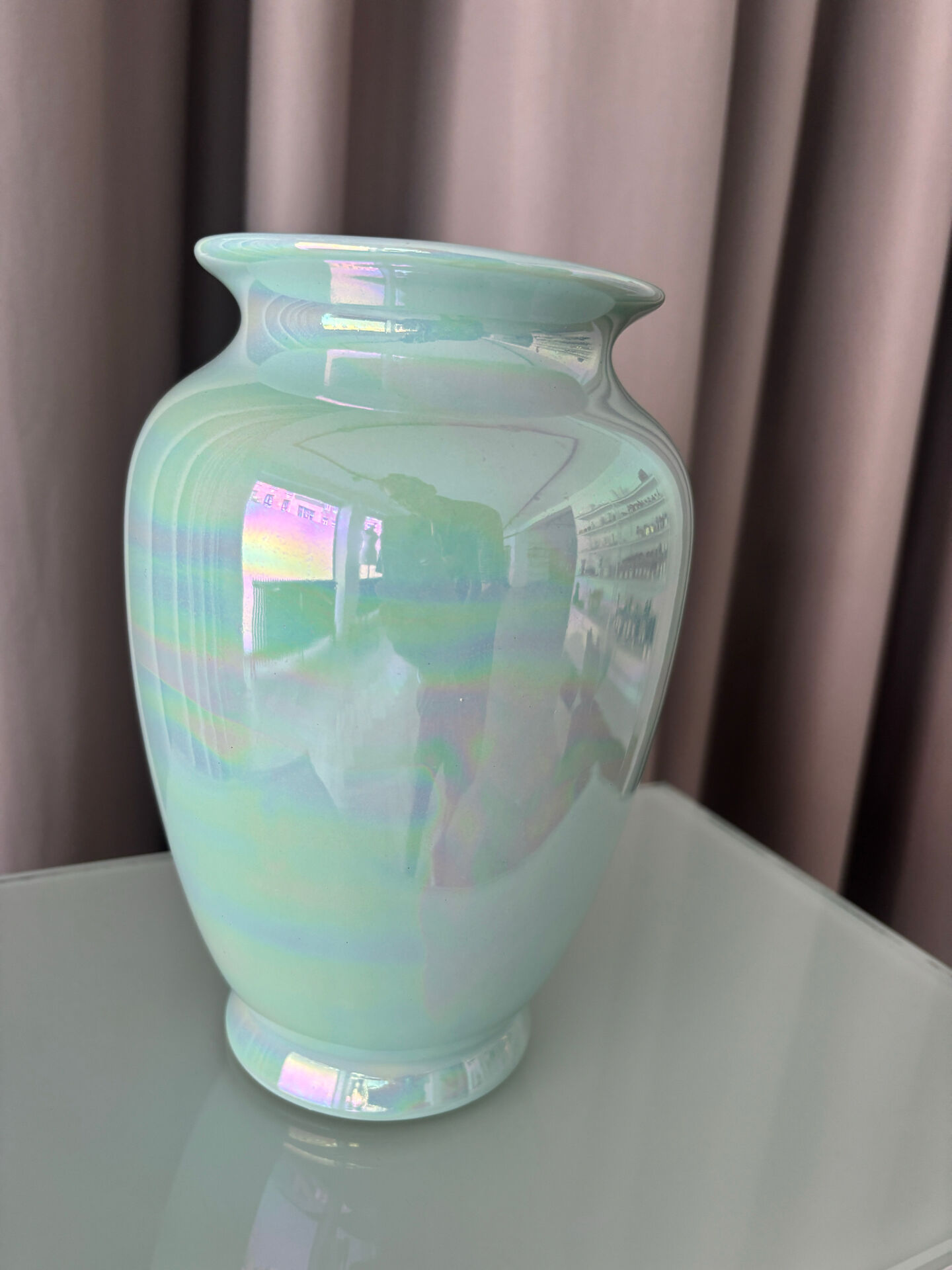 Iridescent Lustre Porcelain Vase | c. 1985–1995