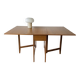 Schreiber Mid Century Vintage Teak Effect Formica Drop Leaf Gateleg Dining