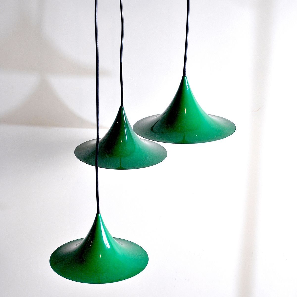 Small ceiling lamp by Fog & Mørup, 1960s, set of 3