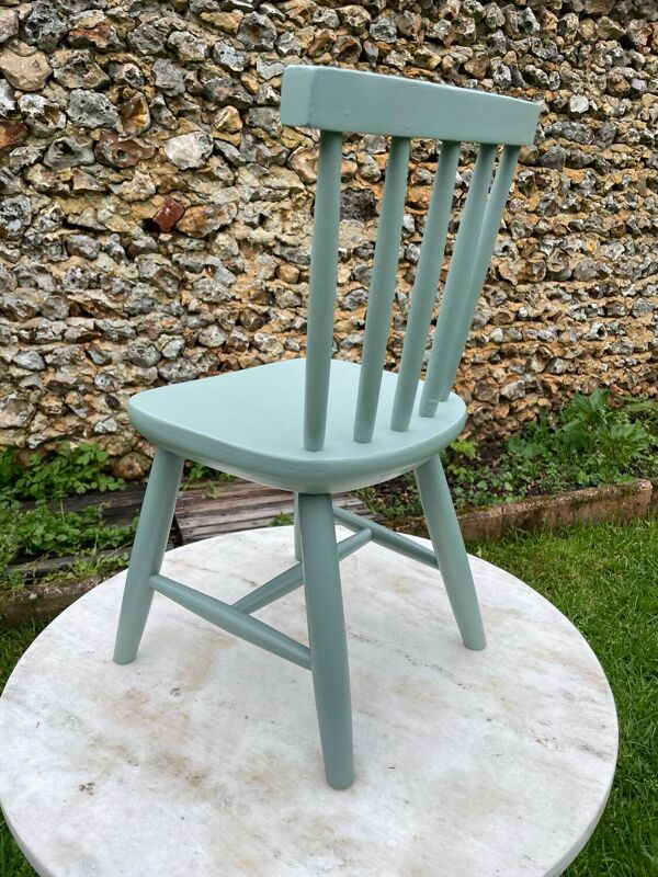 Chaise Scandinave d’enfant vintage 1960