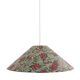 Refurbished printed trapezoidal pendant light