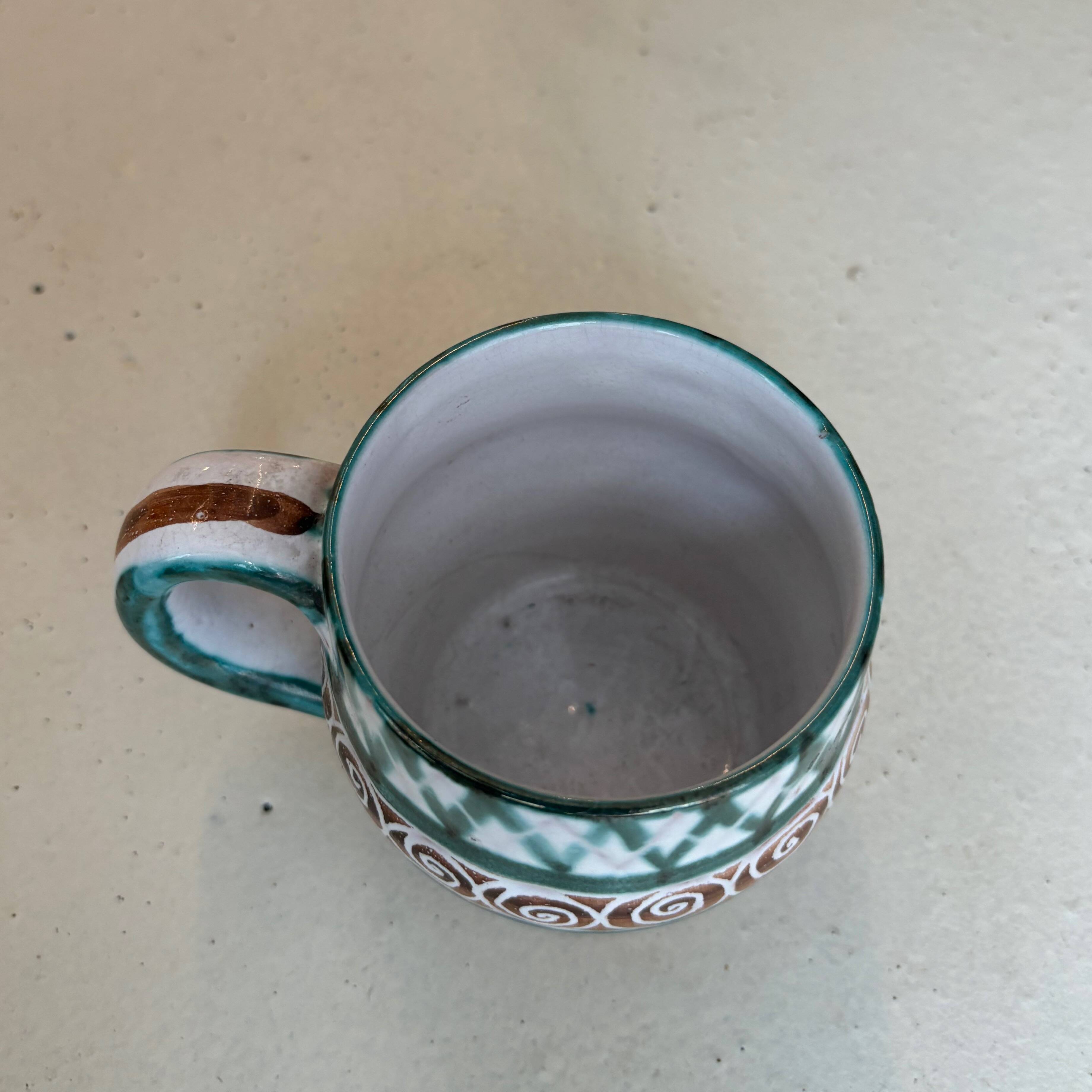 Ceramic cup by Robert Picault Vallauris