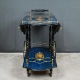 Service trolley in marquetry from Sorente, Italy – 1960