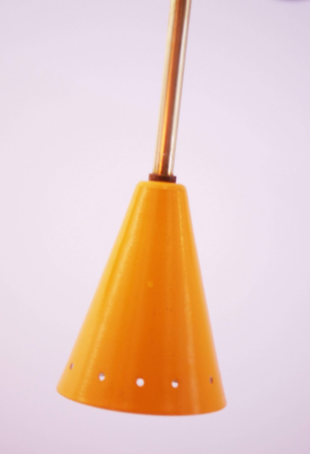 Sputnik chandelier 16 multicolored arms