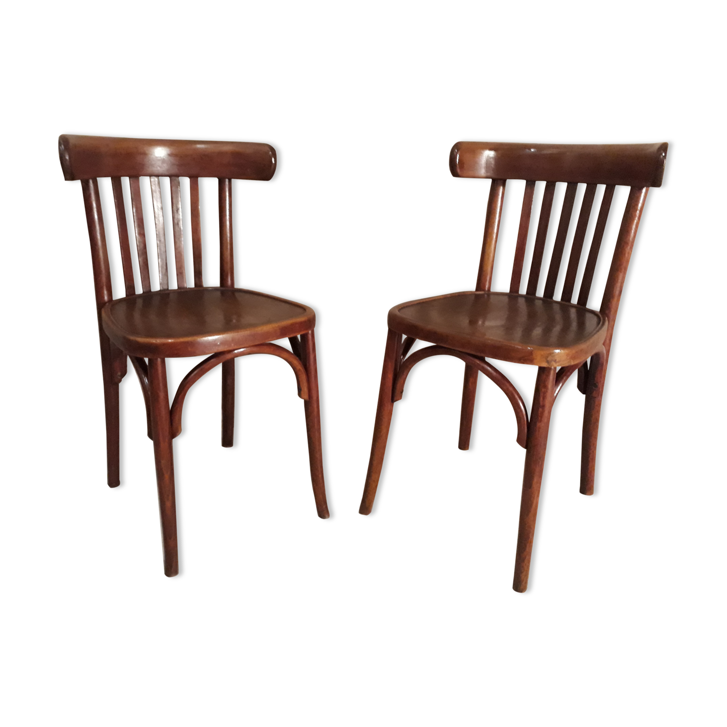 Pair of  chairs Japy Frères