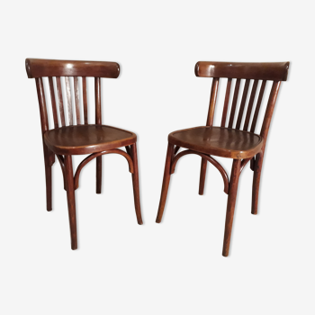 Pair of  chairs Japy Frères