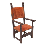 State armchair in palm wood, 1920