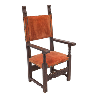 State armchair in palm wood, 1920