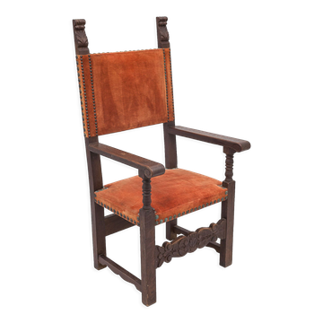 State armchair in palm wood, 1920