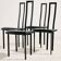Postmodern dining chair by Maurizio Cattelan for Cattelan, set of 4.