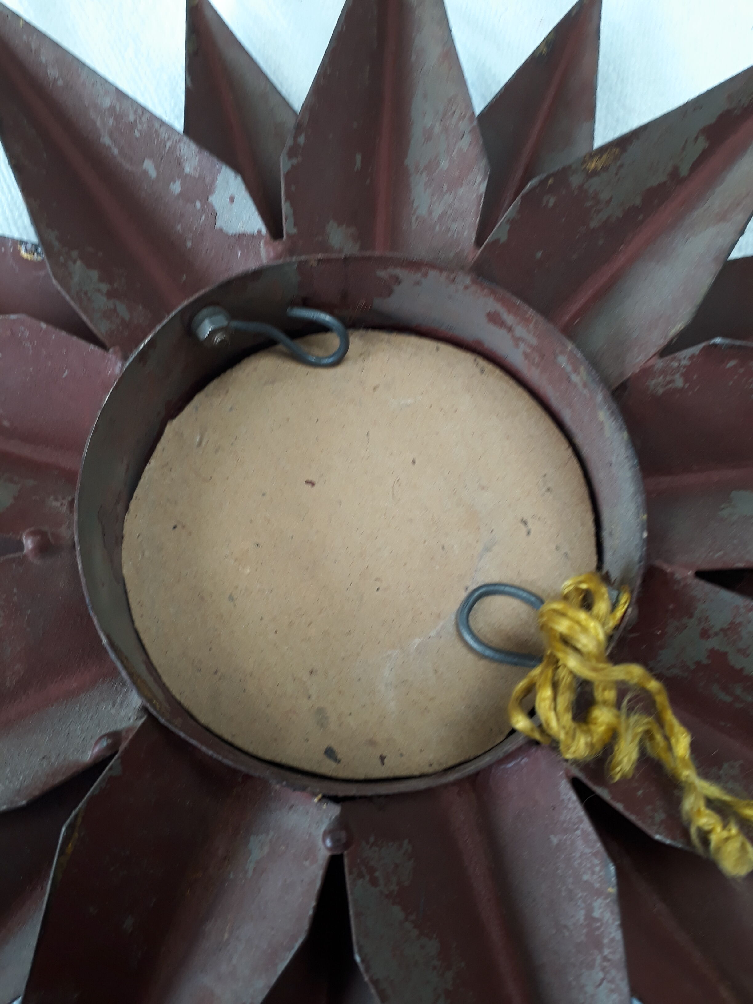 Sun 1960 vintage mirror 30x30cm