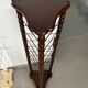 Turned wooden display stand, late 19th - early 20th century.