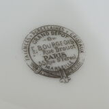 Limoges porcelain soup for E. Bourgeois Paris