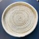 Berber ethnic basket white wool