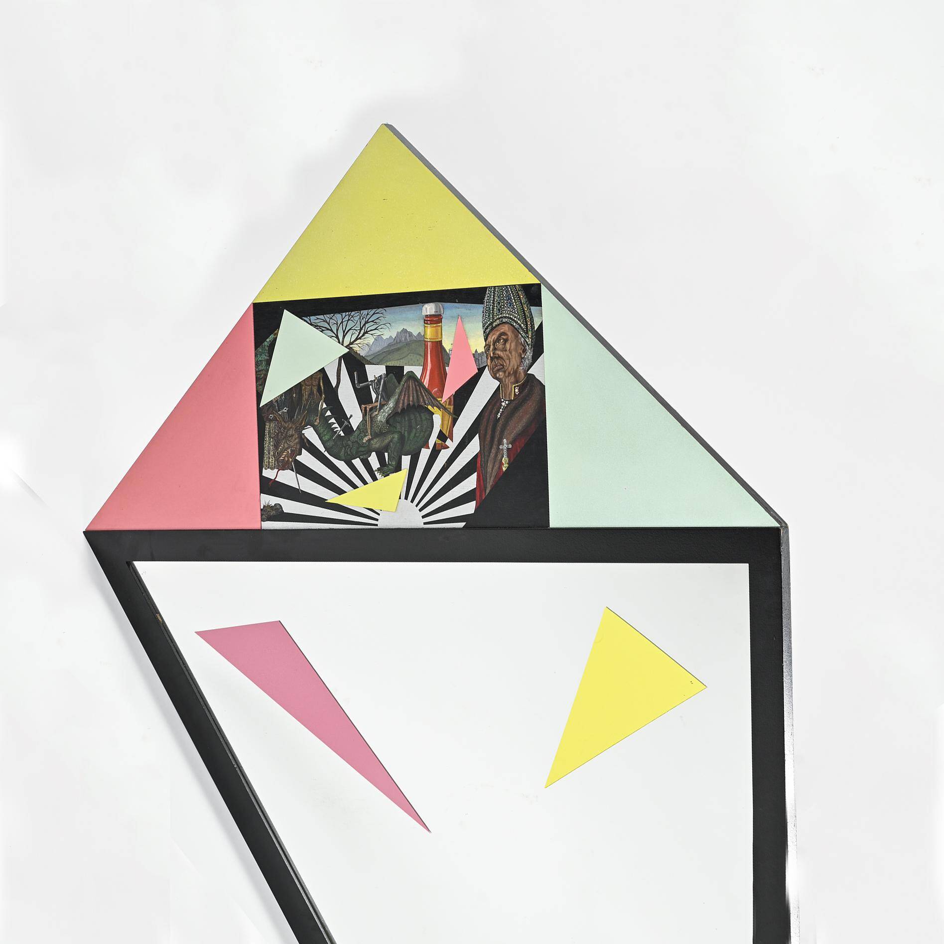 Unique Piece, Large Mirror by Mario Eichmann, Switzerland 1984