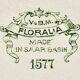 6 old flat plates model Floralia Villeroy & Boch