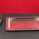 Silver metal toast holder, set of 2