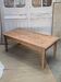 Grande table basse fermière