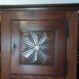 Man standing Louis XIII in oak 19th century