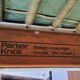 Parker Knoll chair retaped sky blue