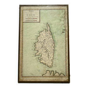 Ancienne carte de l'Isle - sous