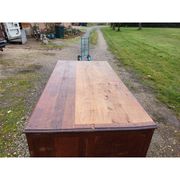 Draper's table furniture, oak, 1930s.