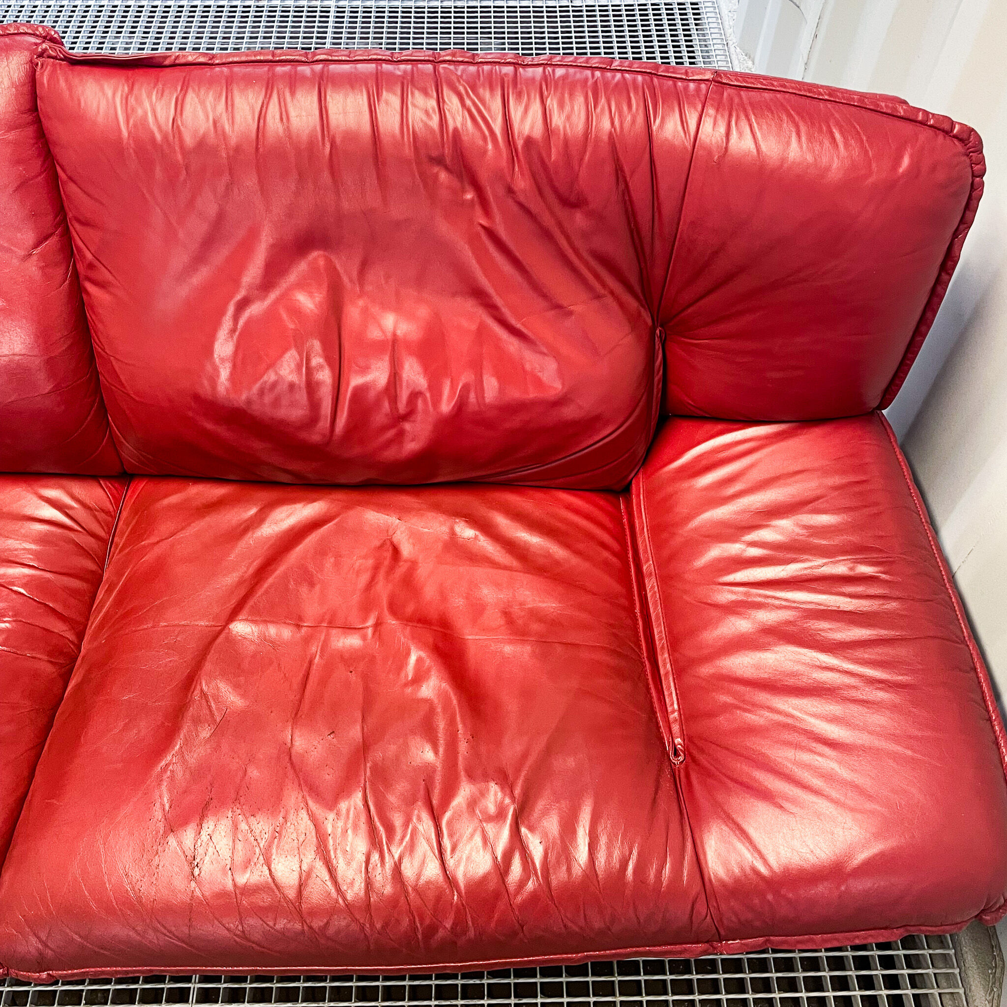 Nicoletti Salotti - 3-seater leather sofa