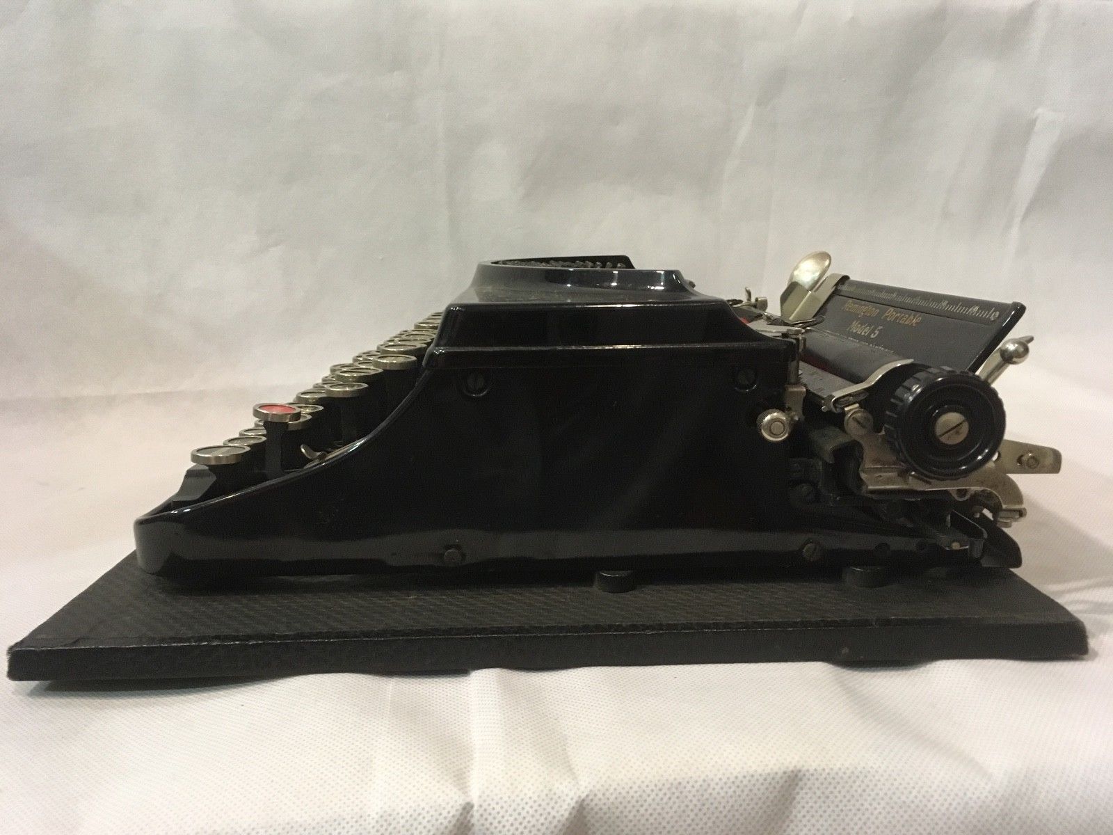 Remington portable typewriter model 5 from 1930