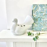 Flower pick ceramic vase bird