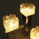 Table lamp with Murano glass shades by Gaetano Sciolari