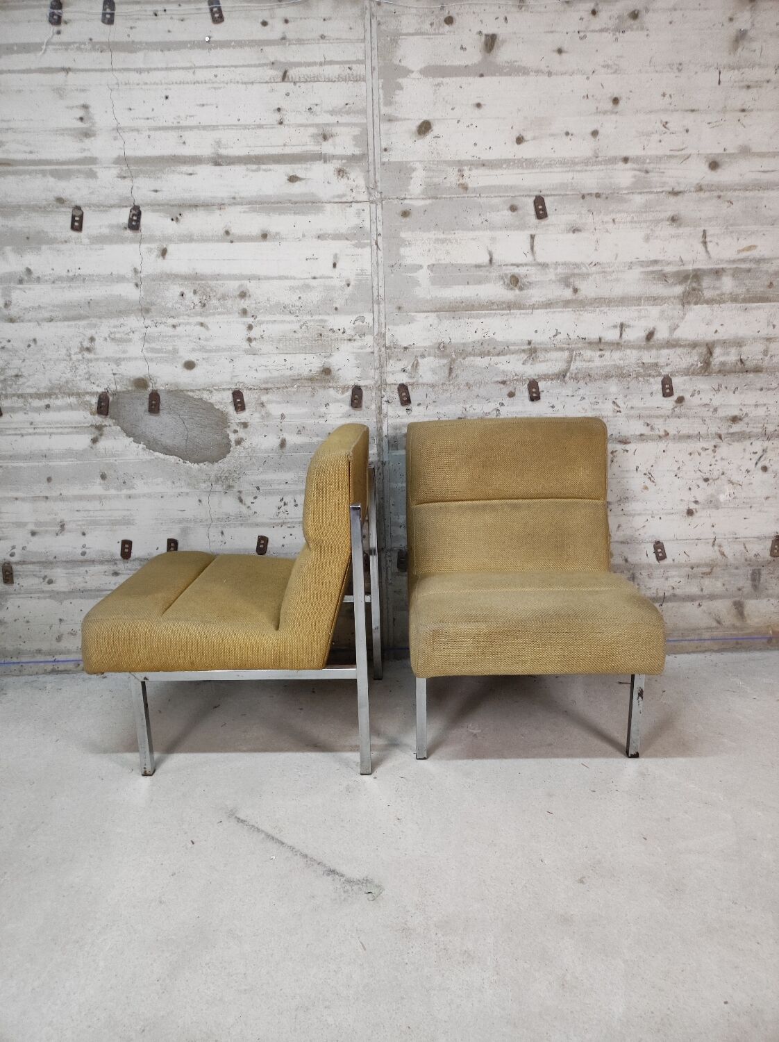 Pair of vintage armchairs